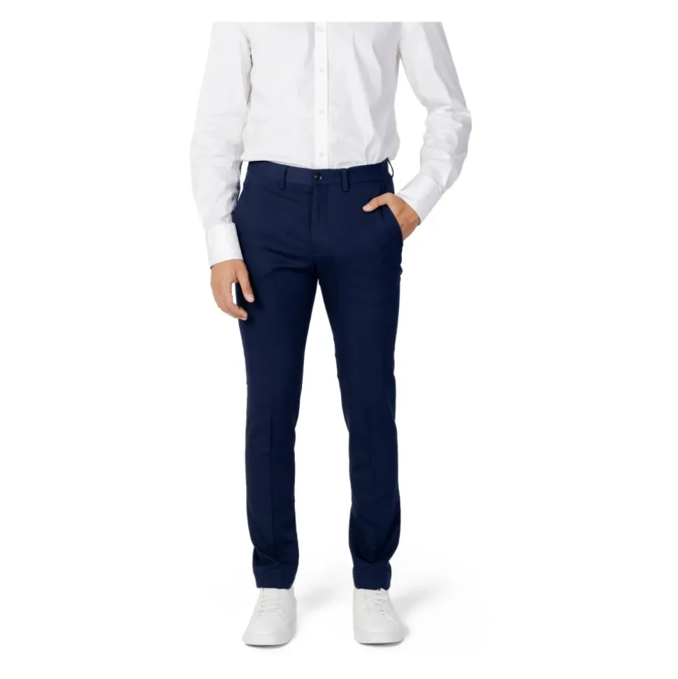 Marineblauer Slim Fit Blazer