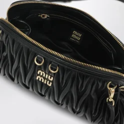 Matelassé Leder Handtasche