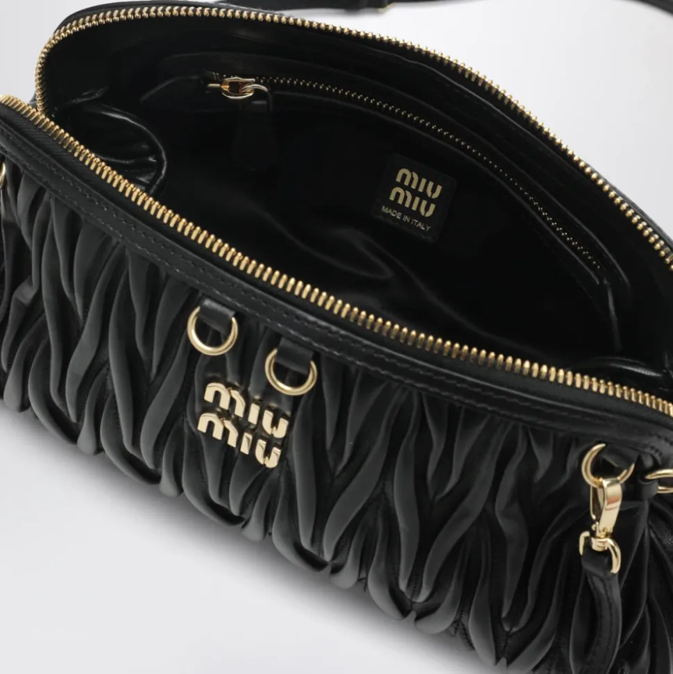 Matelassé Leder Handtasche