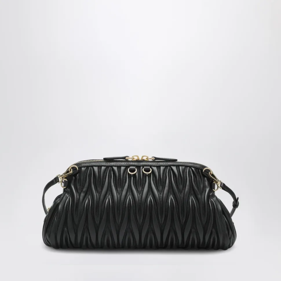 Matelassé Leder Handtasche