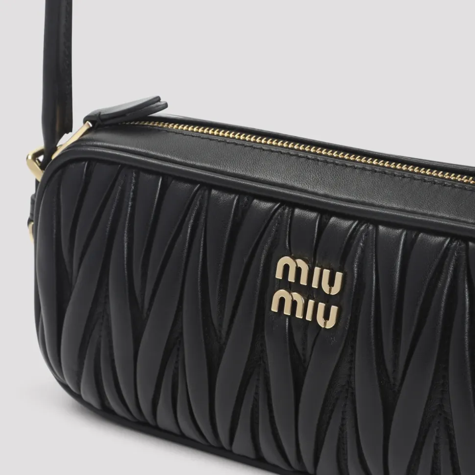 Matelassé Nappa Pouch