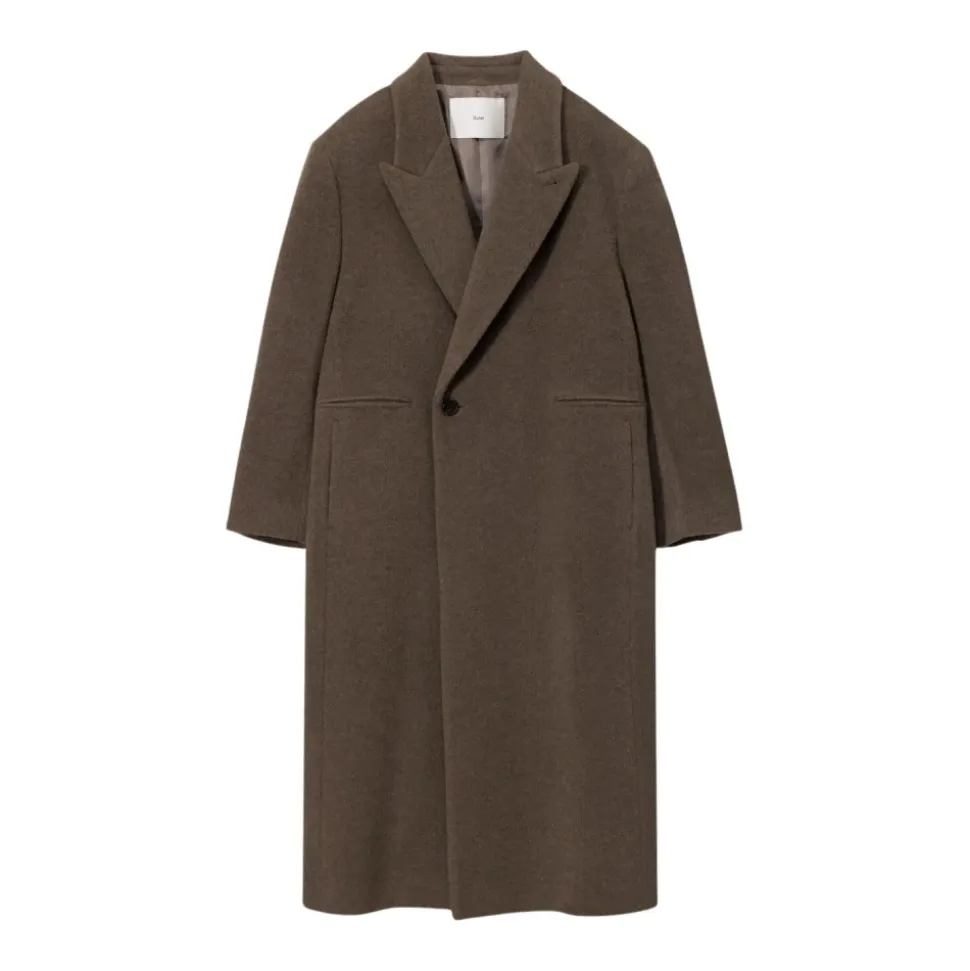 Maxi Double Wollmantel