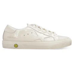 May Lackleder Low-Top Sneakers