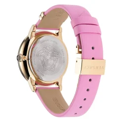 MEDUSA ICON Lederuhr Pink Gold
