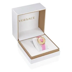 MEDUSA ICON Lederuhr Pink Gold