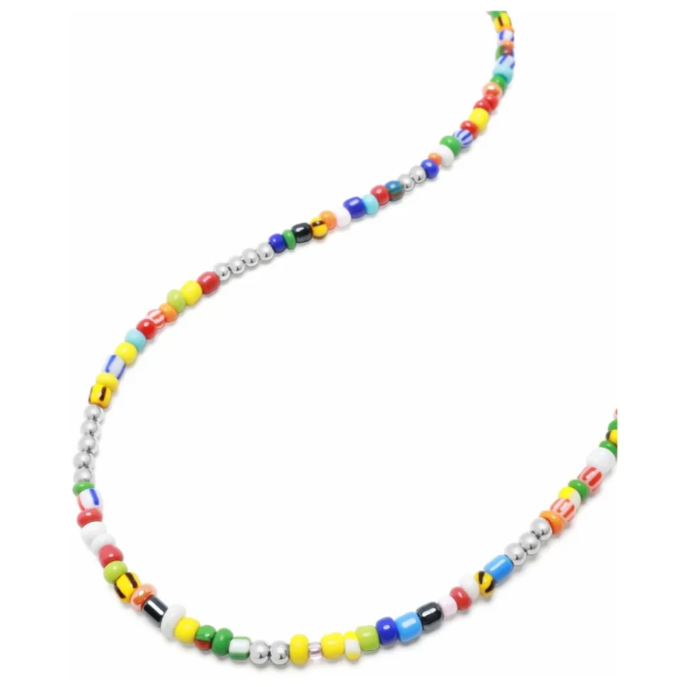 Men's Assorted Vintage Trifocal Beaded Necklace