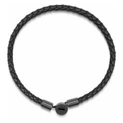 Men's Braided Lux Leather Bracelet