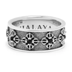 Men's Sterling Silver Dorje Ring