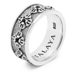 Men's Sterling Silver Dorje Ring