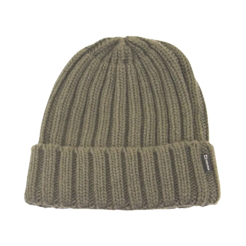 Merino Wool Logo Beanie