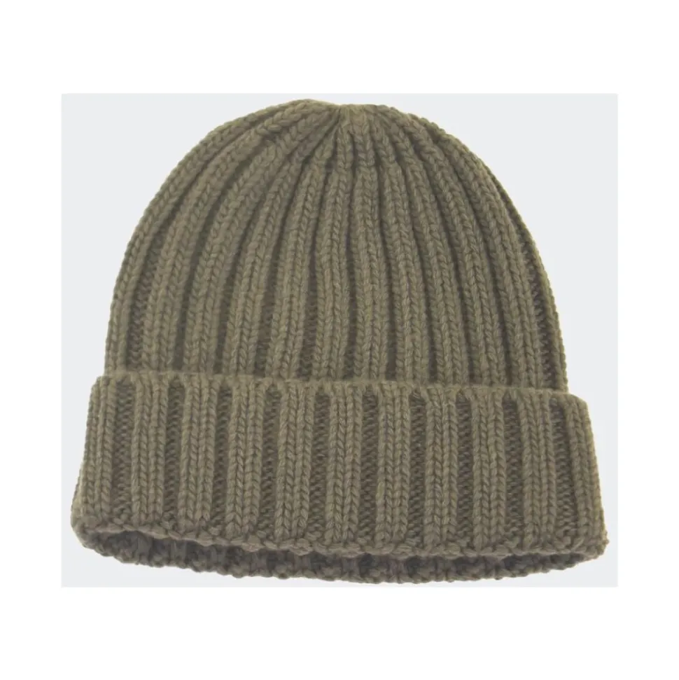 Merino Wool Logo Beanie