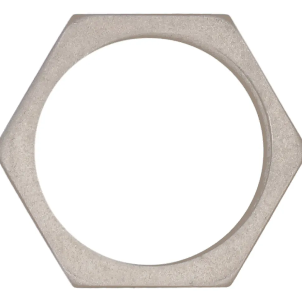 Messing Ring Silberfarben Schmuck