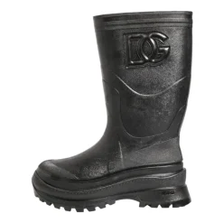 Metallic Pull On Regenstiefel