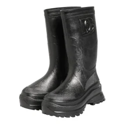 Metallic Pull On Regenstiefel