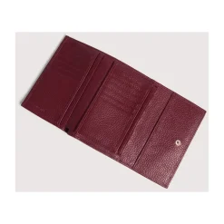 Metallic Soft Flap Wallet
