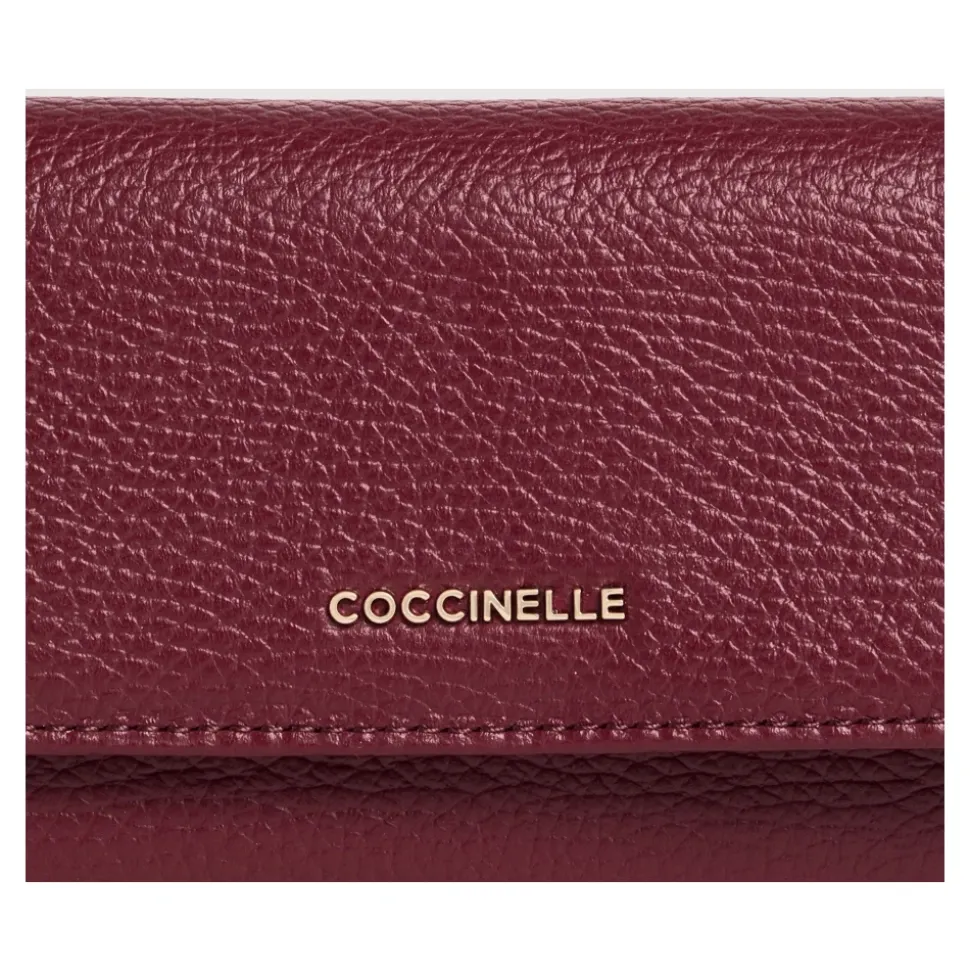 Metallic Soft Flap Wallet