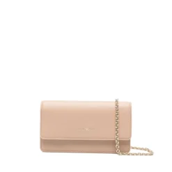 Mini Bag aus genarbtem Leder