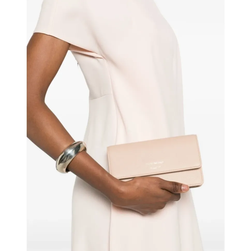 Mini Bag aus genarbtem Leder