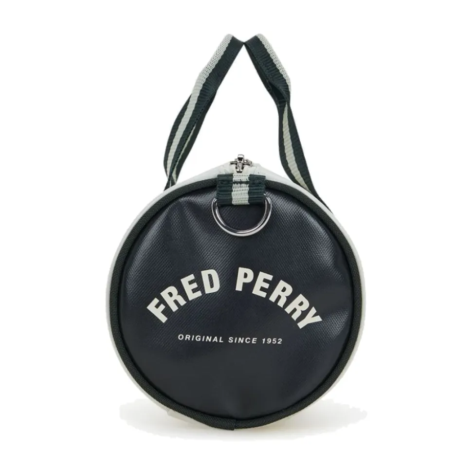 Mini Barrel Tasche Ecru Night Green