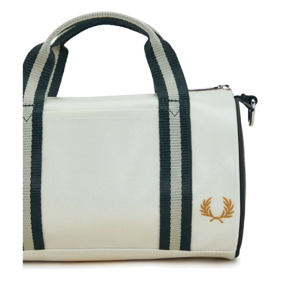 Mini Barrel Tasche Ecru Night Green