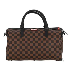 Mini Französische Maschine Duffle Tasche Braun/Schwarz