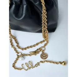 Mini Icons Schultertasche mit Kette