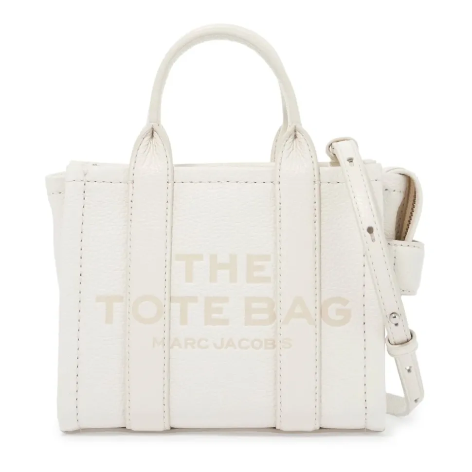 Mini-Handtasche aus Leder