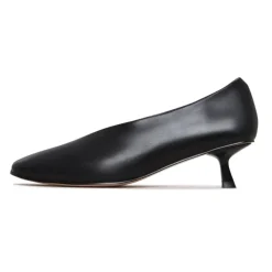 Minimalistische Kitten Heels - Schwarz