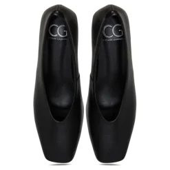 Minimalistische Kitten Heels - Schwarz