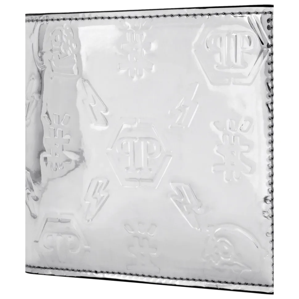 Mirror Leather French Wallet Monogram