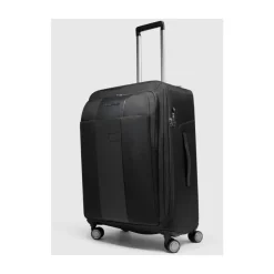 Mittelgroßer, erweiterbarer Trolley mit 4 Rollen