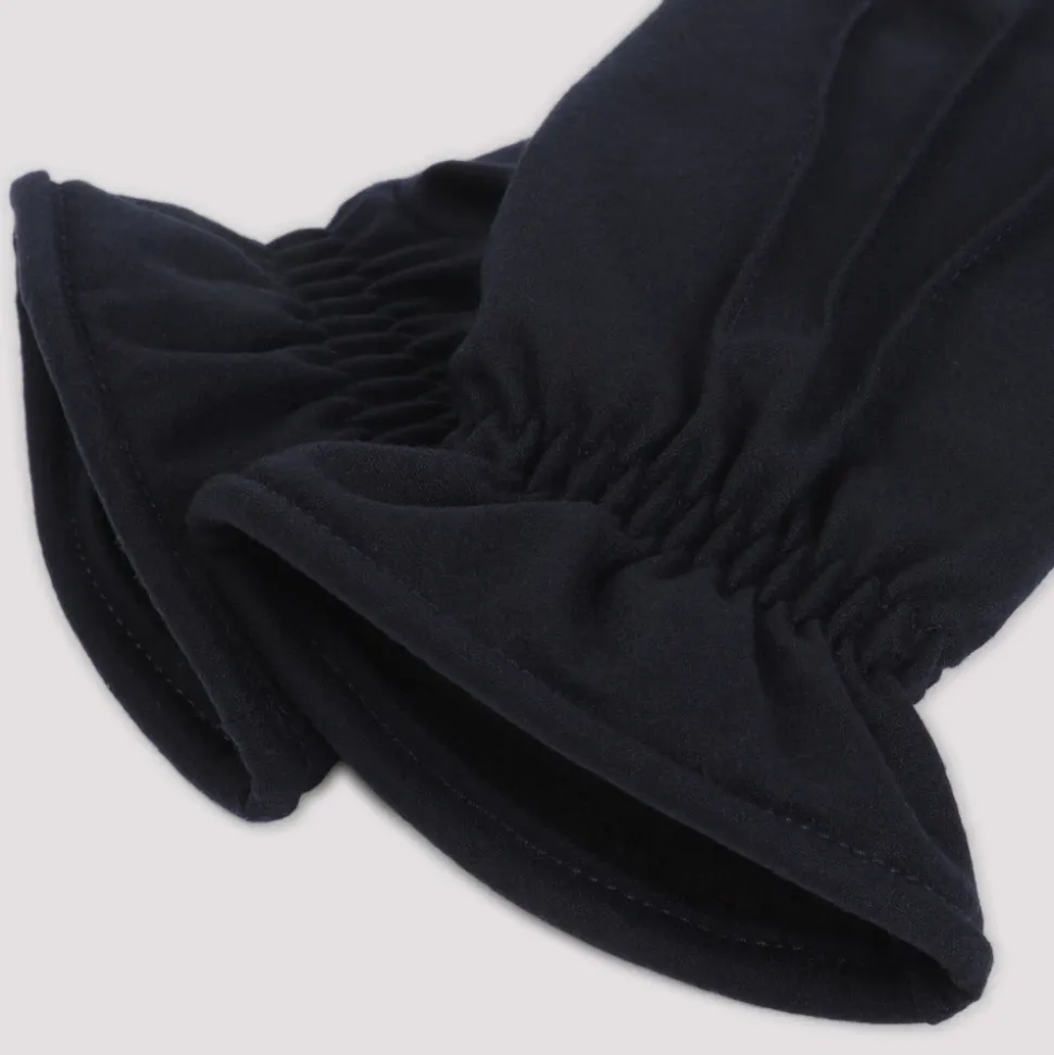 Mitternachtsblaue Kaschmirhandschuhe