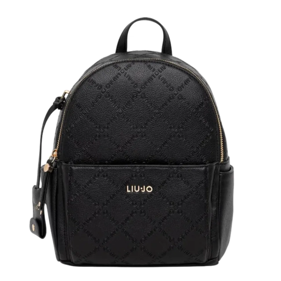 Mittlerer Rucksack mit geprägten Logos
