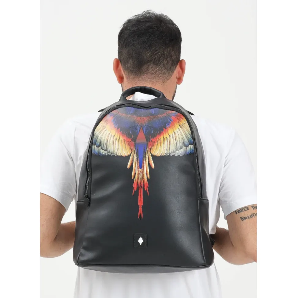 Modern Funktionaler Schwarzer Rucksack Wings Basic