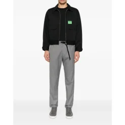 Moderne Passform Grigio Hose