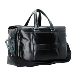 Moderne Reisetasche aus Leder mit Laptopfach