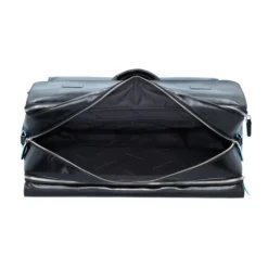 Moderne Reisetasche aus Leder mit Laptopfach