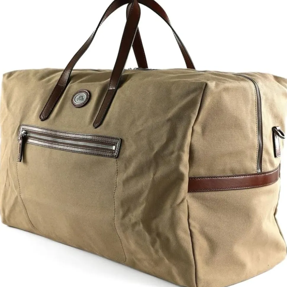 Moderne Reisetasche in Braun
