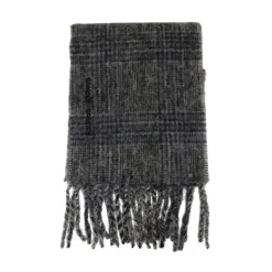 Mohair Wolle Grauer Schal