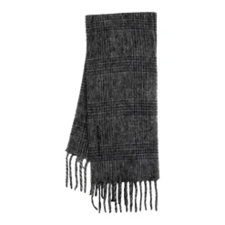 Mohair Wolle Grauer Schal