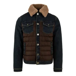 Mondor-Fur Braune Jacke für Herren