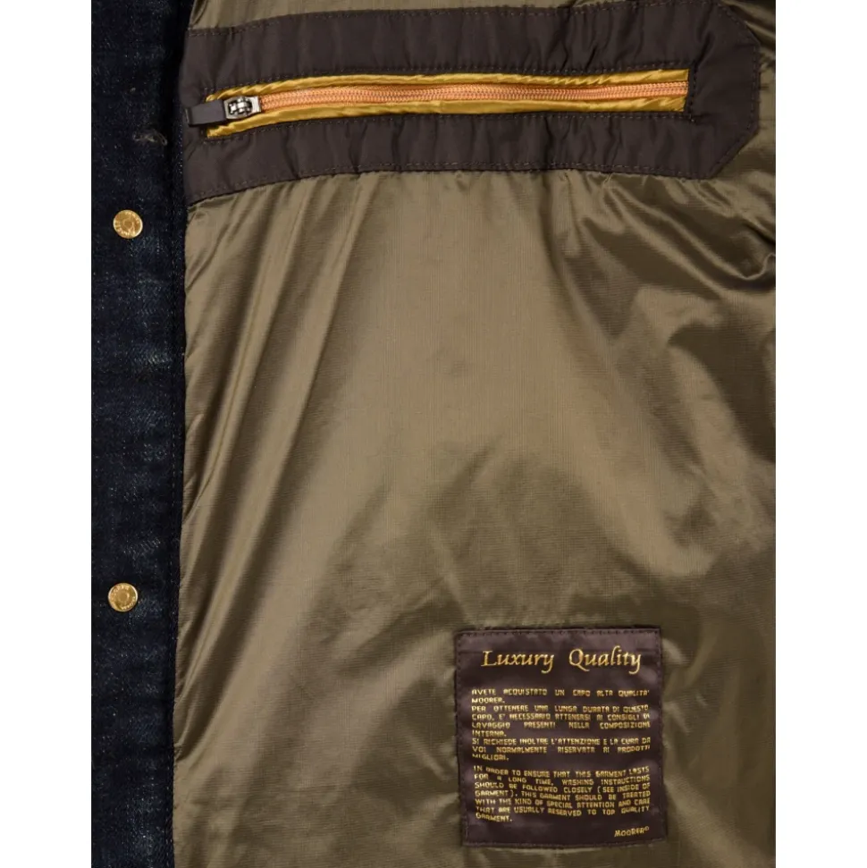 Mondor-Fur Braune Jacke für Herren