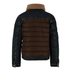 Mondor-Fur Braune Jacke für Herren