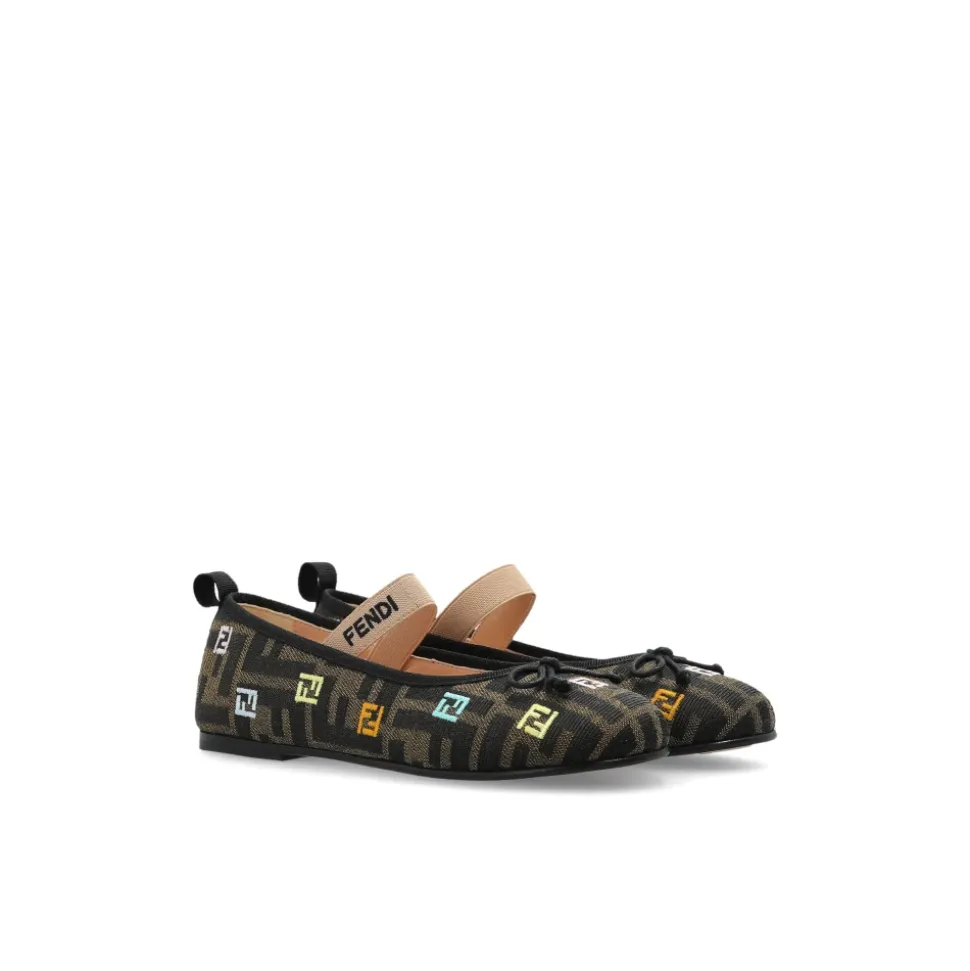 Monogram Ballerinas