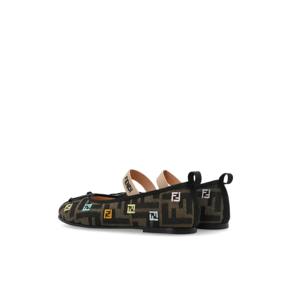 Monogram Ballerinas