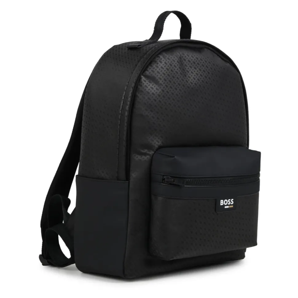 Monogramm Rucksack mit dreifarbigen Druck