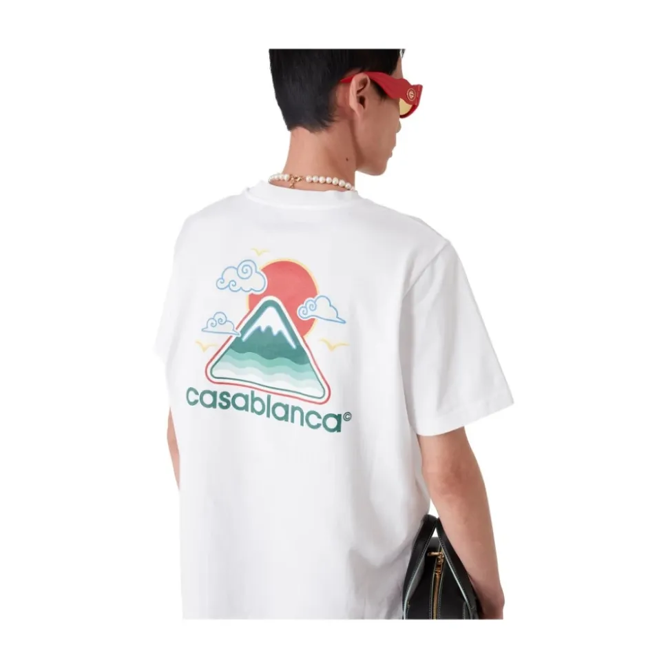 Montagne Ondulee Kurzarm T-Shirt