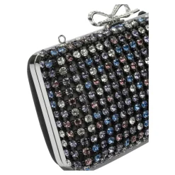 Multi Crystal Clutch Bag