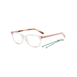 Multicolor Acetatrahmen mit rosa Zifferblatt