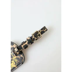 Multicolor Leopard Leder Kofferanhänger